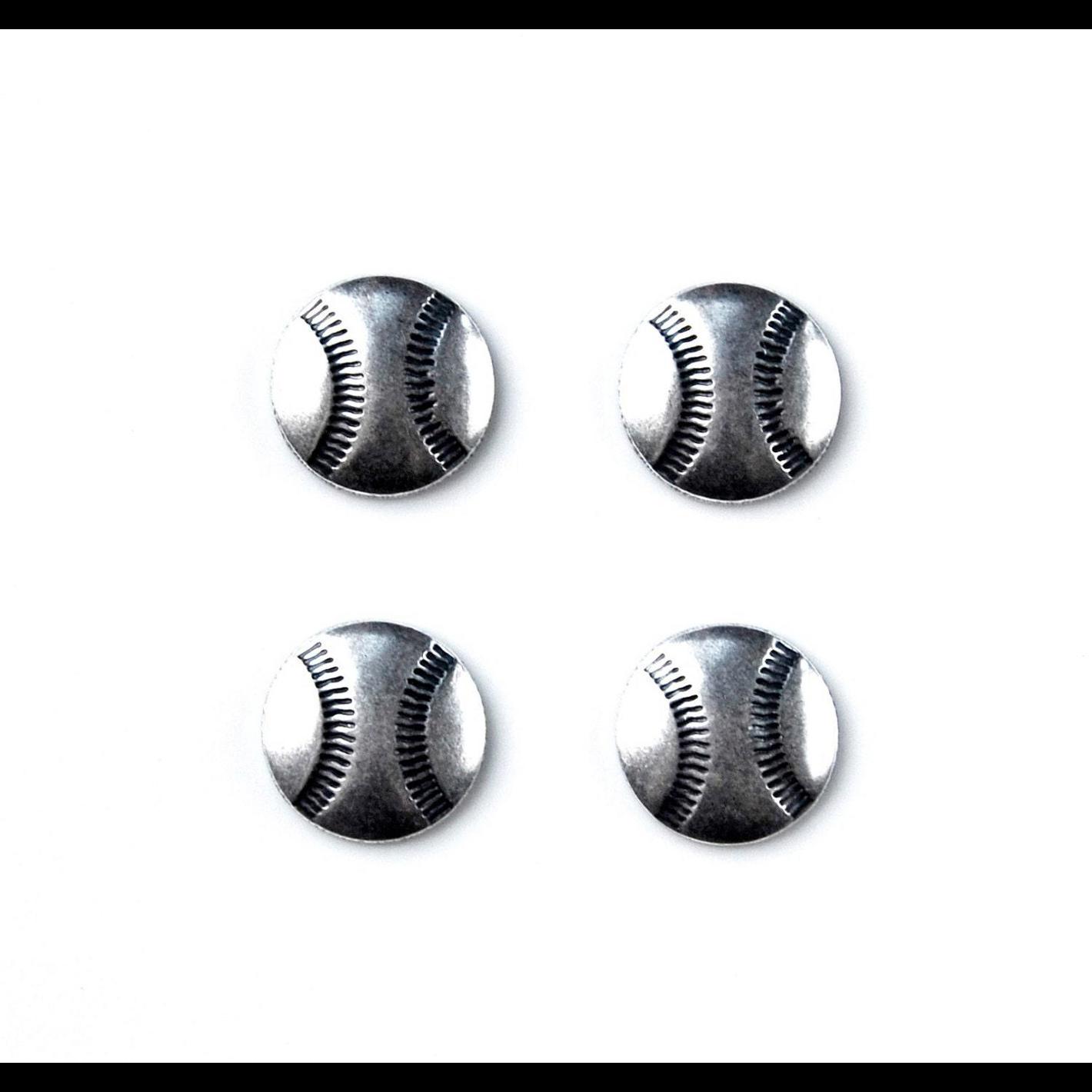 Baseball Tuxedo Shirt Studs